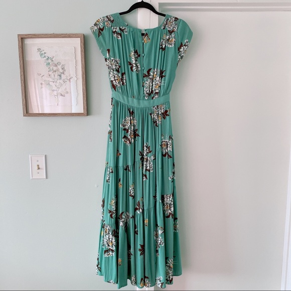 Free People “ All I Got “ Boho Maxi Dress 0 - Picture 8 of 13